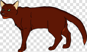Clipart Cat Red   Red Brown Warrior Cat  HD Png Download