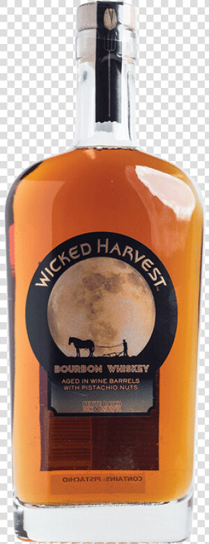 Wicked Harvest Pistachio Bourbon   American Whiskey  HD Png Download