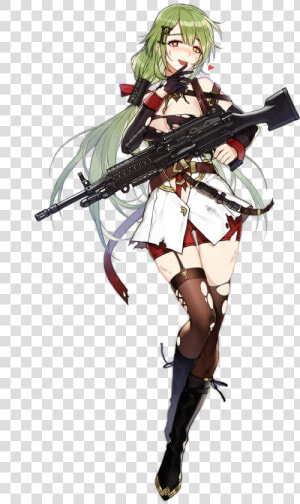 Girls Frontline Mk48  HD Png Download