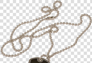 Dog Tags On Chain Transparent  HD Png Download