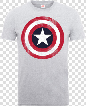 Marvel Avengers Assemble Captain America Distressed   Camisetas Capitan America Mujer  HD Png Download