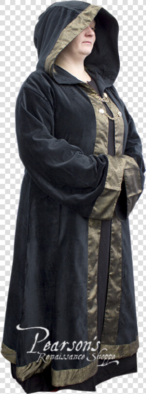 Wizard Robe Png   Black Wizard Robes Gold Embroidery  Transparent Png