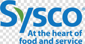 Sysco Logo At The Heart Stacked Full Color 01   Sysco Foods  HD Png Download
