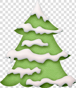 Transparent Christmas Tree Drawing Png   Christmas Tree With Snow Clipart  Png Download