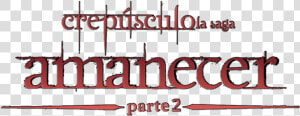 Crepusculo Amanecer 2 Png  Transparent Png