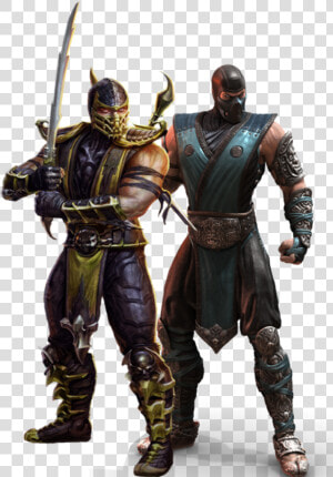 Mortal Kombat Sub Zero Png Free Download   Scorpion Mortal Kombat Mk9  Transparent Png