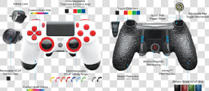 Transparent Ps4 Controller Clipart   Scuf Controller Parts  HD Png Download