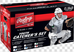 Best Rawlings Catchers Gear Set   Rawlings Youth Catcher Set  HD Png Download