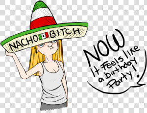 Because The Bitch Never   Cartoon  HD Png Download