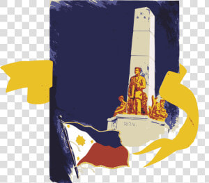 Clip Art Monument Clipart   Jose Rizal Monument Vector  HD Png Download