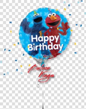 Hb Sesame Street   Cookie Monster  amp  Elmo Happy Birthday  HD Png Download