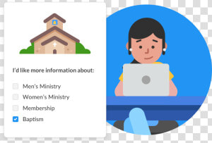 Give People A Way To Request Prayer And Automatically   Cartoon  HD Png Download