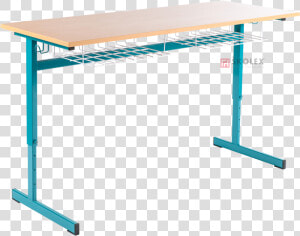 School Desk Tau Height adjustable   Computer Iron Tables  HD Png Download