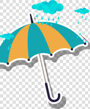 Clip Art Rain Transprent Png Free   Umbrella With Rain Png  Transparent Png