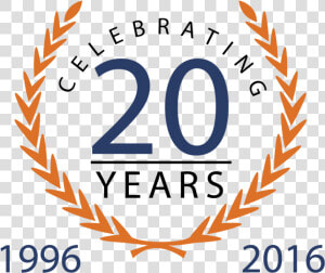 Transparent 1 Year Anniversary Png   20 Years Anniversary Logo Png  Png Download