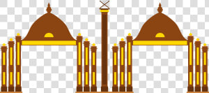 Sultan Ismail Petra Arch  Kota Bharu Clip Arts   Istana Jahar  HD Png Download