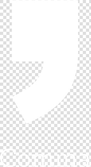 Transparent Comma Png   White Comma Png Transparent  Png Download