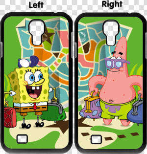 Spongebob Squarepants And Patrick Star Wallpaper Y0007   Spongebob Travel The World  HD Png Download