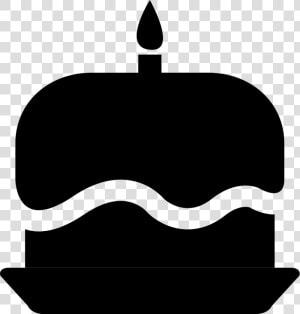 Transparent Birthday Cake Silhouette Png   Desenho De Bolo Preto E Branco  Png Download