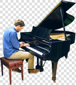 Playing Grand Piano Png Image   Person Playing Piano Png  Transparent Png