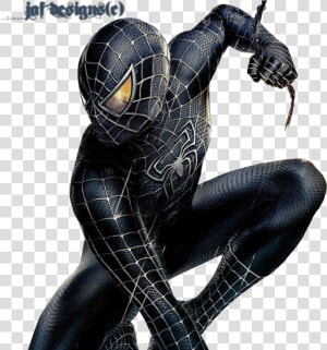 Black Spiderman Png   Spiderman 3  Transparent Png