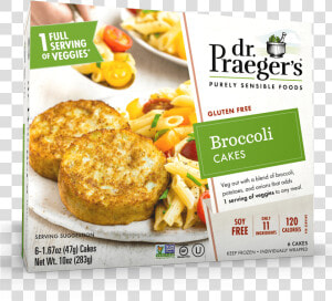 Praeger S Broccoli Cakes Package  HD Png Download