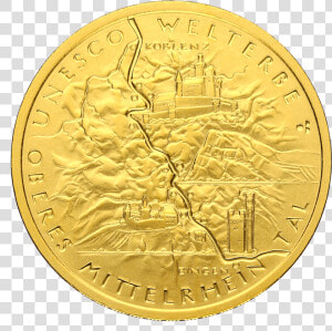 Gold Coin Png  100 Euro Upper Rhein Valley 1 2oz Gold   Coin  Transparent Png