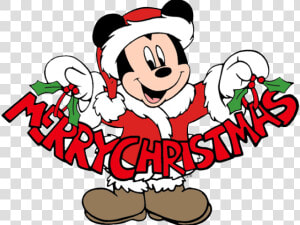 Disney Merry Christmas Clipart   Cute Disney Merry Christmas  HD Png Download