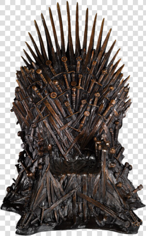 Iron Throne World Of A Song Of Ice And Fire Chair Robb   Iron Throne Bookend Noble Collection  HD Png Download