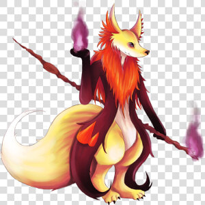 Delphoxredesign   Delphox Redesign  HD Png Download
