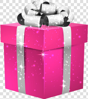  present  gift  pink  neon  christmas  birthday   Blue Gift Box Png  Transparent Png