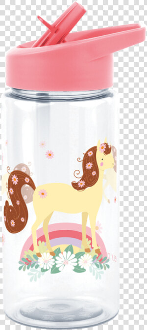 Little Lovely Company Paarden Drinkfles  HD Png Download
