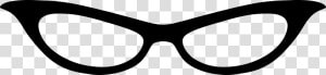 Transparent Nerd Glasses Png   Cat Eye Sunglass Clipart  Png Download