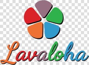 Lavaloha Logo Stacked Vector Dropshadow 01  HD Png Download