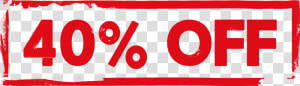 40 Percent Off Stamp Psd   Graphic Design  HD Png Download
