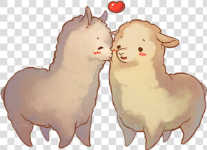 Cute Alpaca  HD Png Download