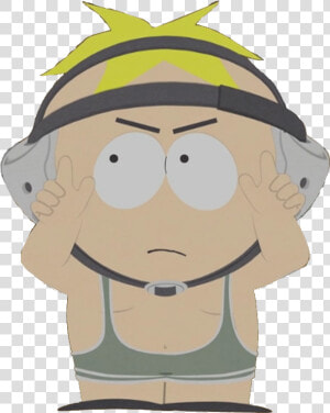 Transparent Wrestlers Clipart   Butters Wrestler  HD Png Download
