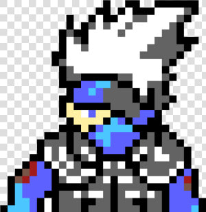 Kakashi Hatake Pixel Art  HD Png Download