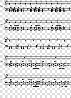 Camptown Races Piano Sheet Music  HD Png Download