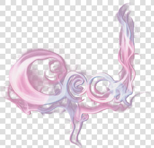   freetoedit  3d  cool  vape  smoke  cloud  pink  blue  HD Png Download