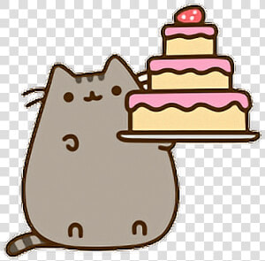  felizcumpleaños  cumpleaños  happybirthday  birthday   Transparent Background Pusheen Gif  HD Png Download
