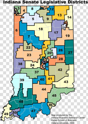 Indiana State Representative District Map  HD Png Download