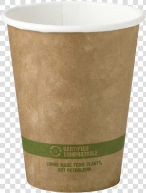8 Oz Disposable Kraft Paper Hot Cup Title 8 Oz Disposable  HD Png Download