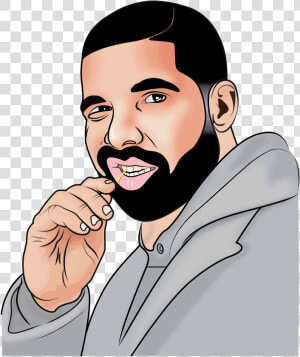 Drake Png Picture   Drake Drawing Cartoon  Transparent Png
