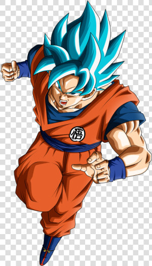 Goku Clipart Regular   Son Goku Ssj Blue  HD Png Download