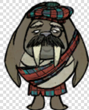Wolfgang Portrait   Mactusk Don T Starve  HD Png Download