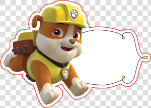 Paw Patrol Rubble Png  Transparent Png