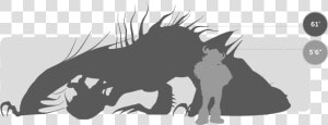 Snotlout And Hookfang Height Chart   Drawing Monstrous Nightmare How To Train Your Dragon  HD Png Download