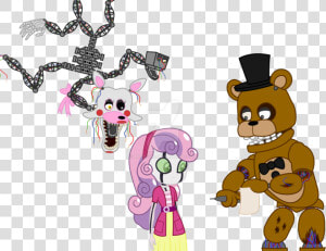Svg Transparent Gloves Vector Freddy   Mangle My Little Pony Fnaf  HD Png Download