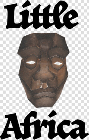 Little Africa Mask Merch   Poster  HD Png Download